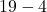 19-4