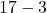 17-3